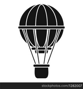 Activity air balloon icon. Simple illustration of activity air balloon vector icon for web design isolated on white background. Activity air balloon icon, simple style