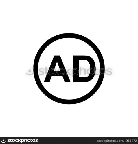 AD icon signage, advertising