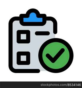 Add and check report on a checklist