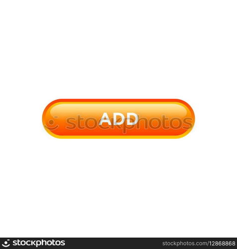 add button website vector template