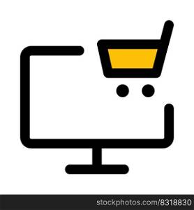 Adding items in digital cart for online shopping.