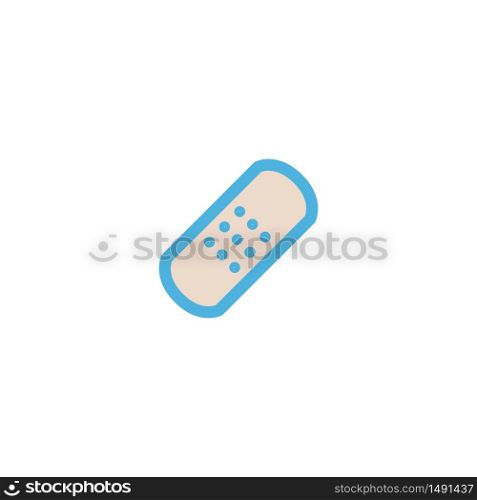adhesive bandage icon flat vector logo design trendy illustration signage symbol graphic simple