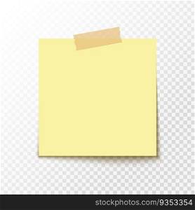 Adhesive note sticker. Blank office paper for notice. Empty paper sticker.. Adhesive note sticker. Blank office paper for notice. Empty paper sticker