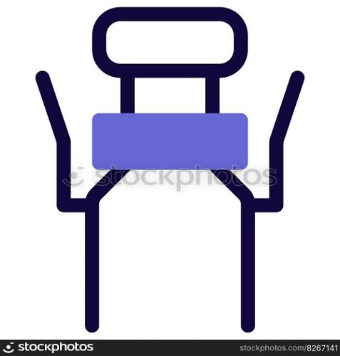 Adjustable arms in medical bath chair.