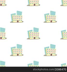 Administrative building pattern seamless background texture repeat wallpaper geometric vector. Administrative building pattern seamless vector