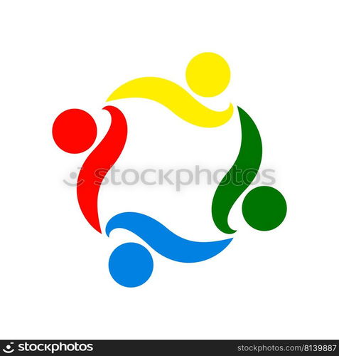 Adoption and care community Logo icon vector template