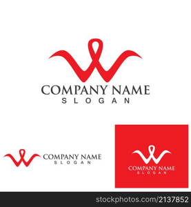 Adoption and community care Logo template vector