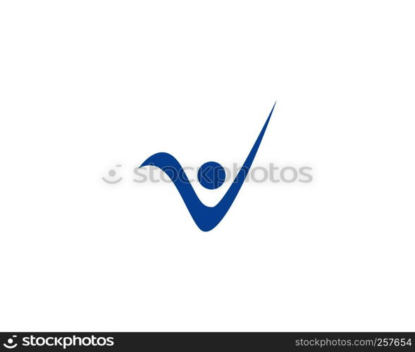 Adoption and community care Logo template vector icon