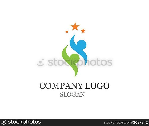 Adoption and community care Logo template vector icons. Adoption and community care Logo template vector icon