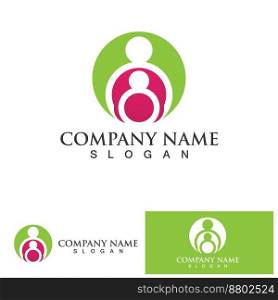 Adoption children logo and symbol health