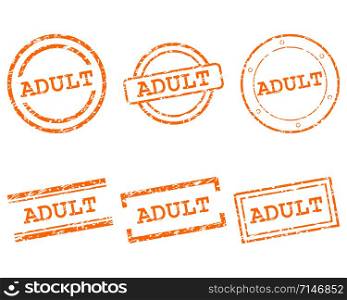 Adult stamps