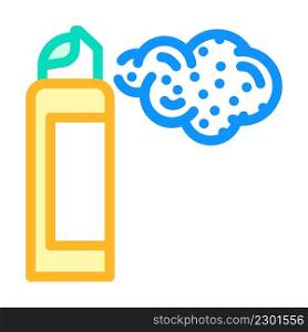 aerosol spray color icon vector. aerosol spray sign. isolated symbol illustration. aerosol spray color icon vector illustration
