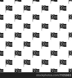 African flag pattern vector seamless repeating for any web design. African flag pattern vector seamless