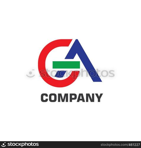 Ag Letter Logo Business Template Vector icon