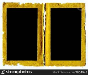aging photographic paper. vector