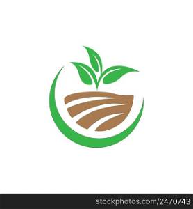 Agriculture Logo vector icon design 