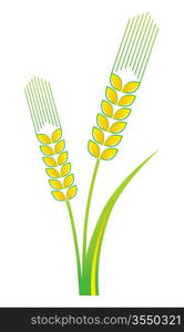 Agriculture Symbol on White Background