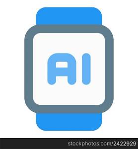 AI enhanced smartwatch for better user experience