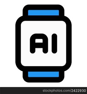 AI enhanced smartwatch for better user experience