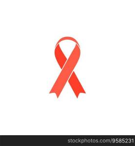 Aids Icon Vector. Flat color symbol. Aids Icon Vector