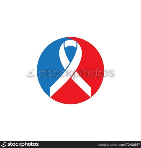 aids logo template vector illustration
