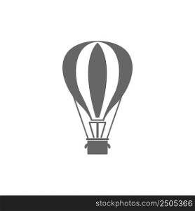 Air ballon icon logo design illustration vector