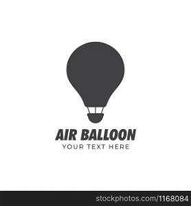 Air balloon graphic design template vector isolated