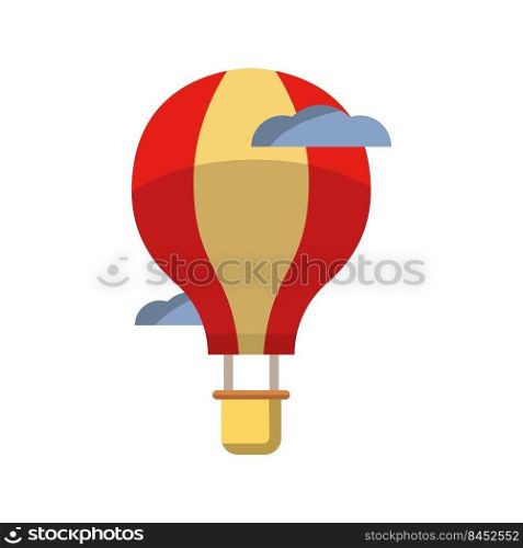 air balloon icon vector illustration design