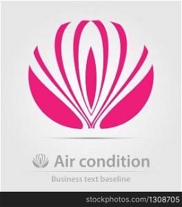 Air condition business icon for creative design. Air condition business icon