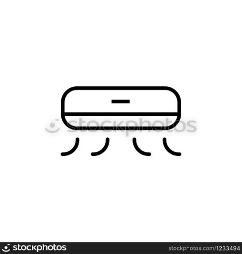 air conditioner icon vector logo template EPS 10
