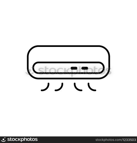 air conditioner icon vector logo template EPS 10