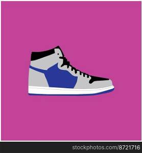 air jordan shoe icon logo vector design