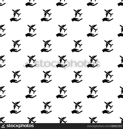 Air passenger protection pattern vector seamless repeating for any web design. Air passenger protection pattern vector seamless