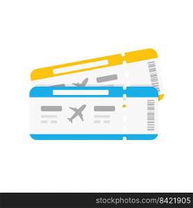 air ticket Specify flight details and travel time. for traveling with airlines