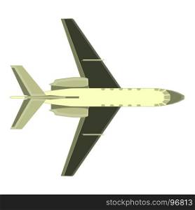 Aircraft airplane vector plane icon isolated color air airliner fly design element jet color shape