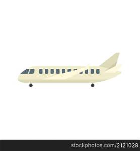 Aircraft repair icon. Flat illustration of aircraft repair vector icon isolated on white background. Aircraft repair icon flat isolated vector
