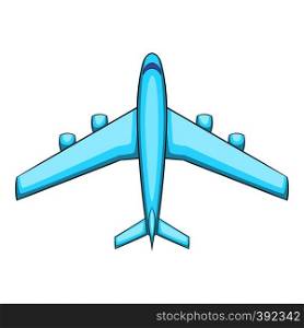 Airliner icon. Cartoon illustration of airliner vector icon for web. Airliner icon, cartoon style