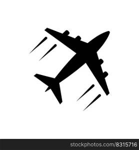 airplane icon vector illustration symbol design