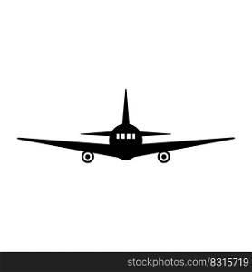 airplane icon vector illustration symbol design