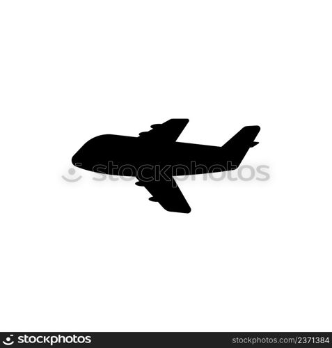 airplane icon vector logo illustration design