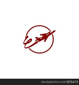 airplane logo template