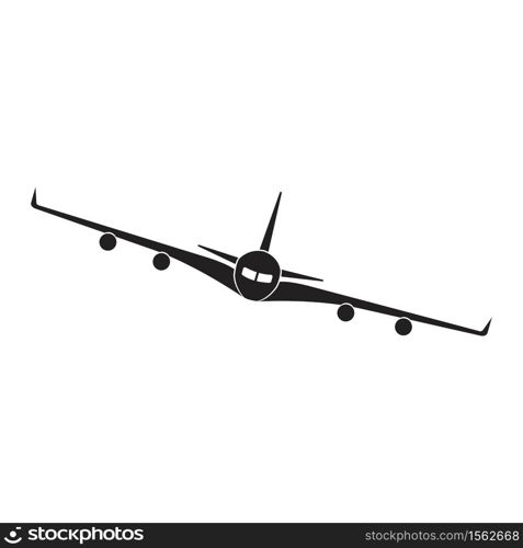 Airplane logo Template vector illustration icon designPlane Icon Vector.