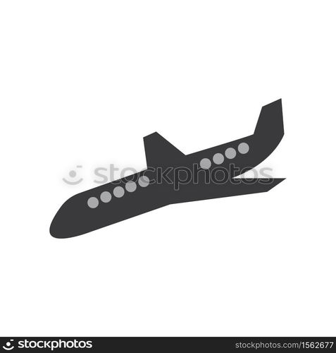 Airplane logo Template vector illustration icon designPlane Icon Vector.