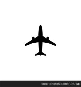 Airplane, Reactive Plane, Aircraft Liner. Flat Vector Icon illustration. Simple black symbol on white background. Airplane, Reactive Plane, Aircraft sign design template for web and mobile UI element. Airplane, Reactive Plane, Aircraft Liner. Flat Vector Icon illustration. Simple black symbol on white background. Airplane, Reactive Plane, Aircraft sign design template for web and mobile UI element.