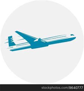 Airplane Royalty Free Vector Image
