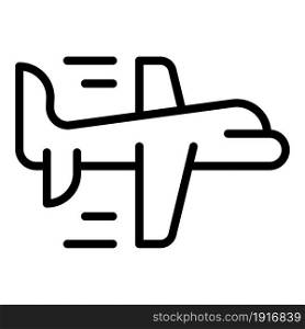 Airplane shipping icon outline vector. Ship delivery. Export service. Airplane shipping icon outline vector. Ship delivery