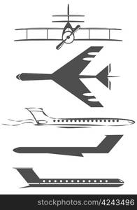 airplane symbols