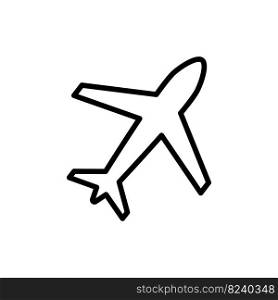 Airplanes icon vector design template.