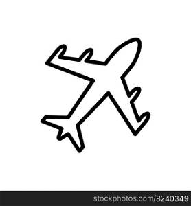 Airplanes icon vector design template.