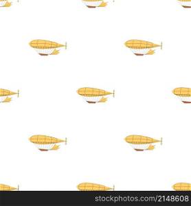 Airship pattern seamless background texture repeat wallpaper geometric vector. Airship pattern seamless vector